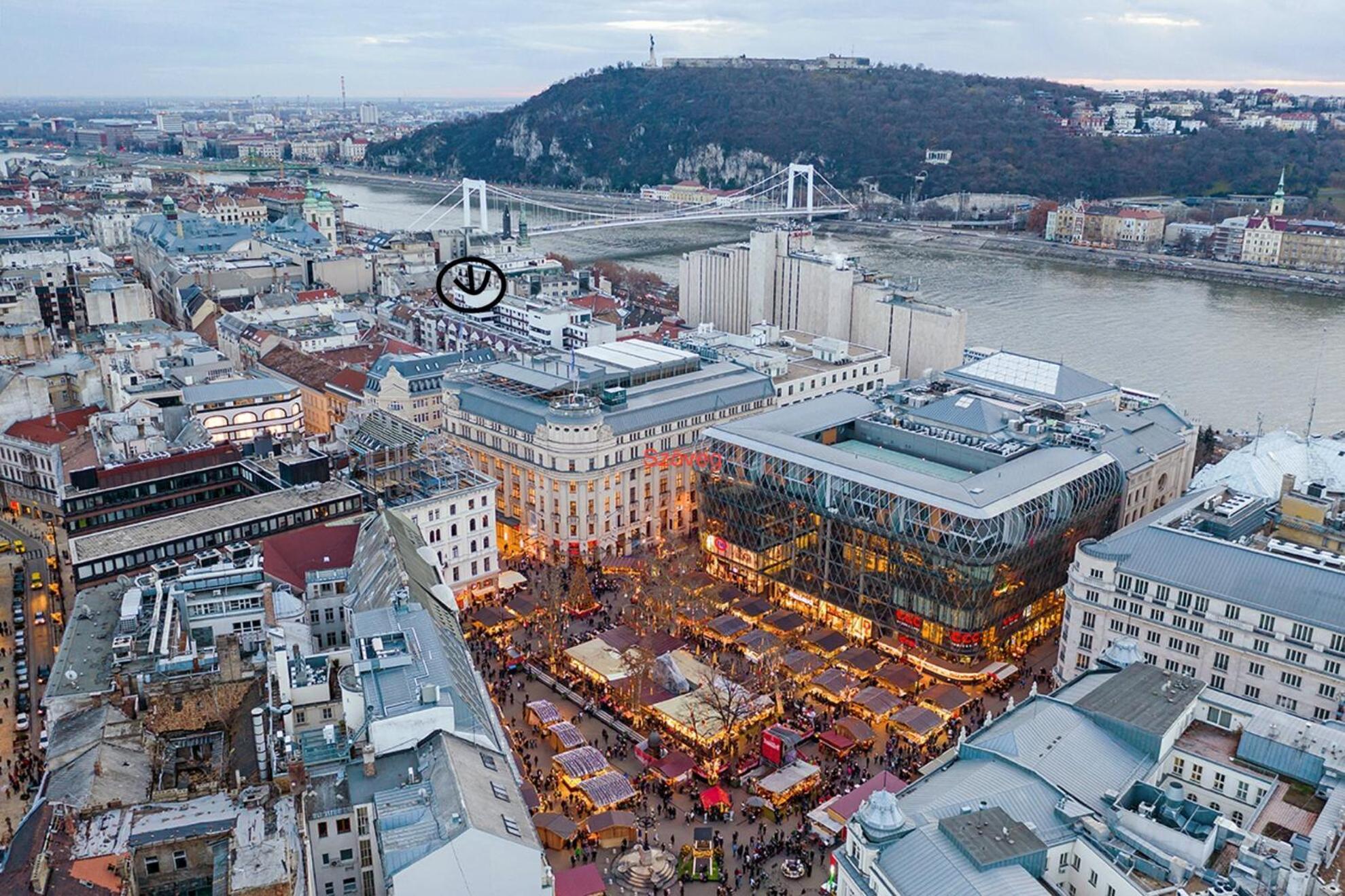 Riverside Panoramic Apartment Budapeszt Zewnętrze zdjęcie